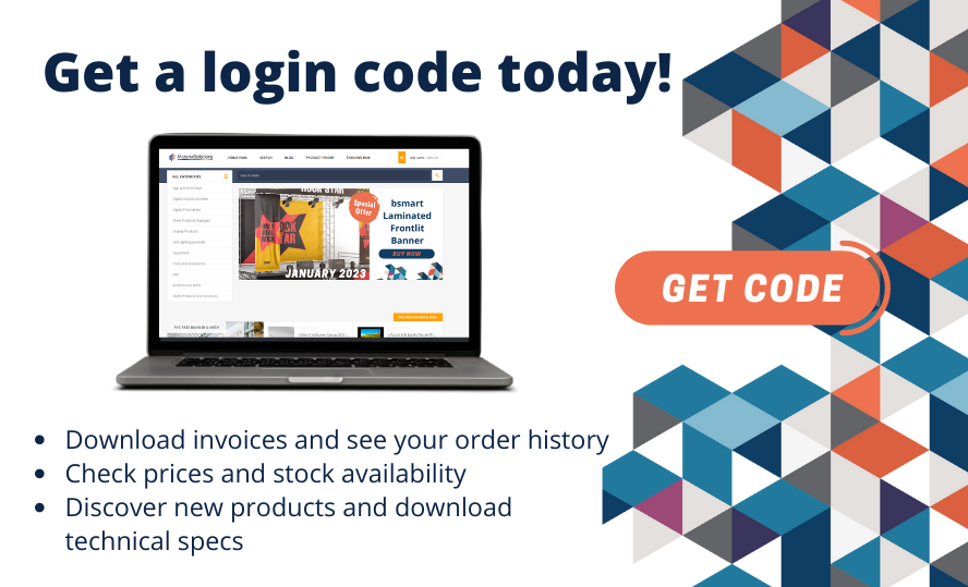 Request a login code to Material Solutions Website